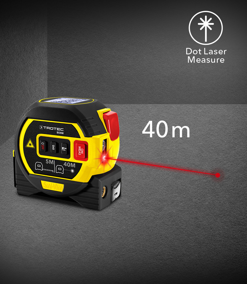 BD8M – laserafstandsmeter