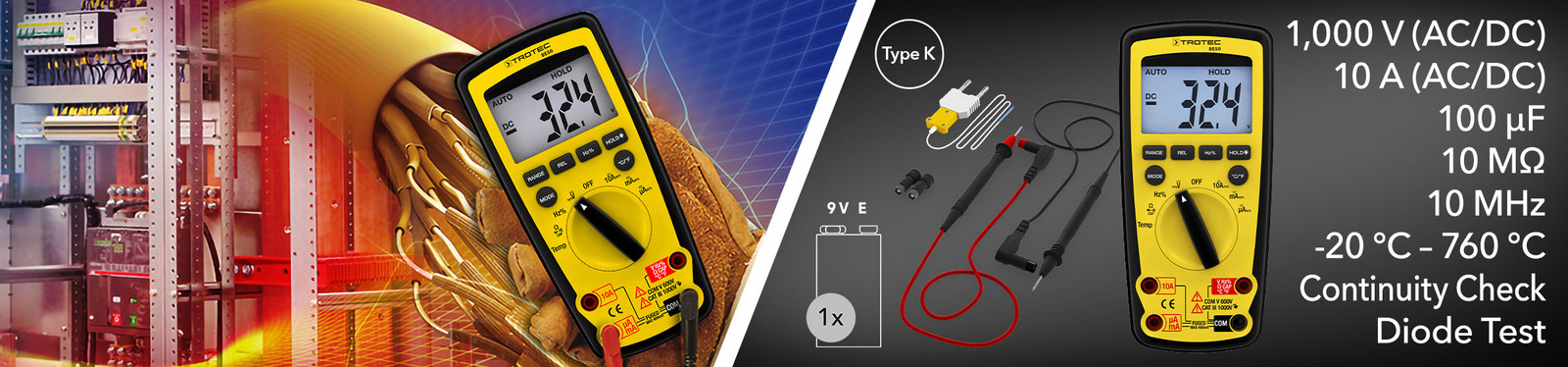 BE50 digitale multimeter