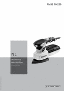 Bedieningshandleiding 3-in-1 multifunctionele schuurmachine PMSS 10-220 (NL)