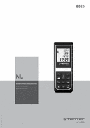 Bedieningshandleiding afstandsmeter BD25 (NL)
