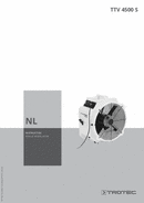 Bedieningshandleiding axiale ventilator TTV 4500 S (NL)