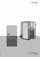 Bedieningshandleiding bouwdroger TTK 1500 (NL)