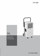 Bedieningshandleiding bouwdroger TTK 400 (NL)