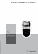 Bedieningshandleiding energieverbruiksmeetapparaat BX50 MID <2024 (NL)