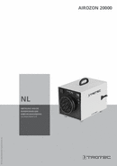 Bedieningshandleiding geurneutralisator Airozon 20000 (NL)