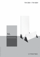 Bedieningshandleiding infrarood-verwarmingsplaat TIH 350+ / TIH 650+ (NL)