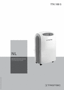 Bedieningshandleiding luchtontvochtiger TTK 100 S (NL)