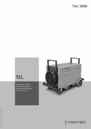 Bedieningshandleiding luchtreiniger TAC 5000 (NL)