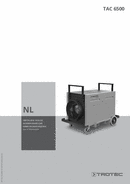 Bedieningshandleiding luchtreiniger TAC 6500 (NL)