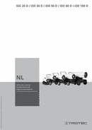 Bedieningshandleiding olieverwarmingsaggregaten IDE 20 D / IDE 30 D / IDE 50 D / IDE 60 D / IDE 70 D (NL)