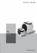 Bedieningshandleiding radiale ventilator TFV 10 S / TFV 30 S (NL)