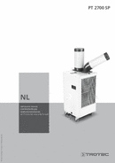 Bedieningshandleiding Spotcooler PT 2700 SP (NL)