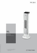 Bedieningshandleiding verwarmingsblower TFC 25 E (NL)