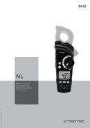 Bedienungsanleitung Stromzange BE42 (NL)