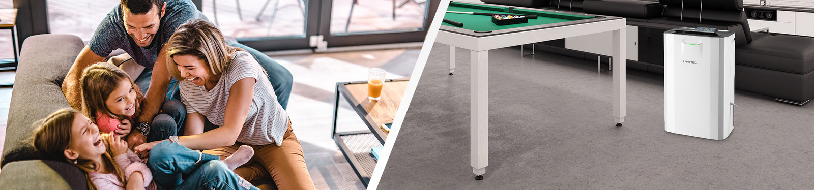 Comfort luchtontvochtiger TTR 57 E