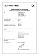 Conformiteitsverklaring straalkachel IR 1500 S (INT)