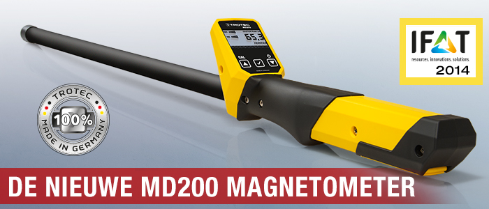 De nieuwe MD200 Magnetometer