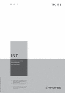 Gebruiksaanwijzing Ventilatorkachel TFC 17 E (INT)