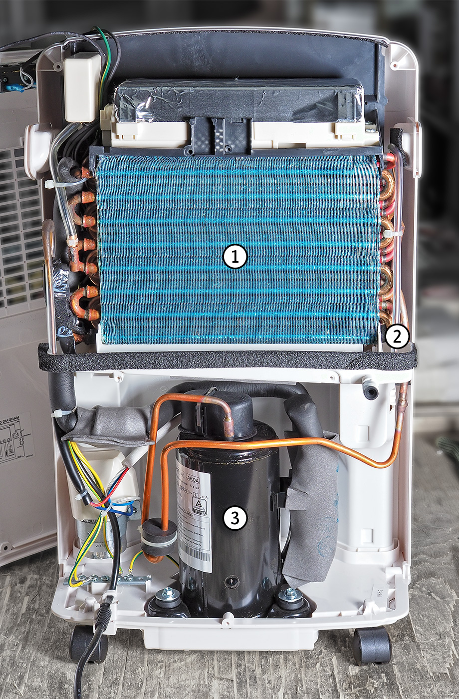 Geopende compressorkoudemiddeldroger