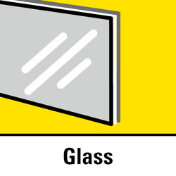 Geschikt voor glas