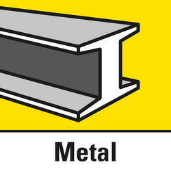 Ideaal voor het doorslijpen van metaalmateriaal en plaatwerk