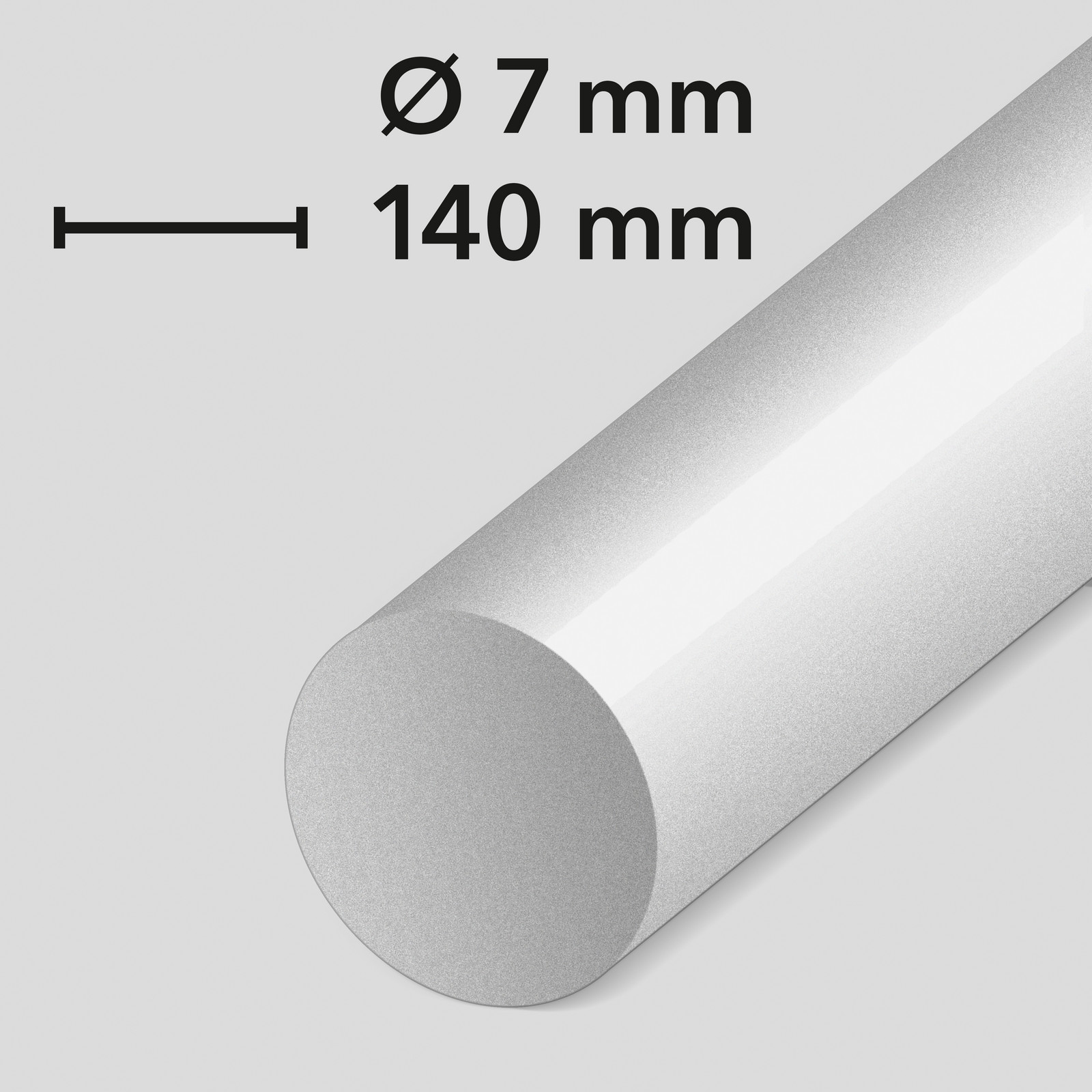 Lijmpatronen (7 mm / 140 mm)