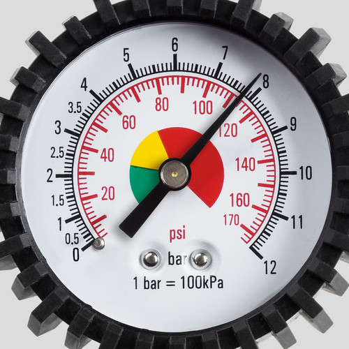 Manometer voor nauwkeurige vuldrukcontrole