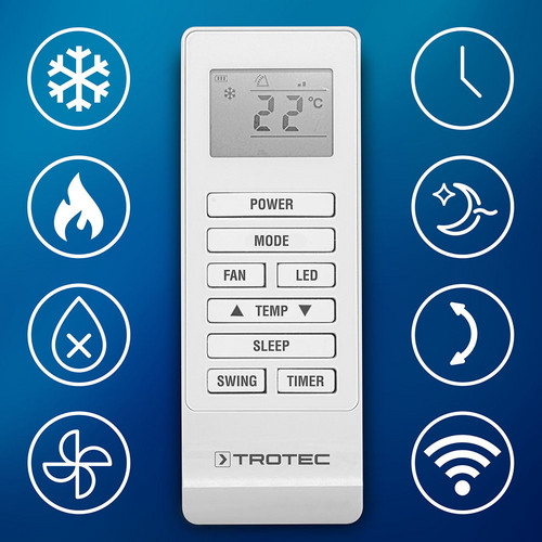 PAC-W 2650 SH – afstandsbediening