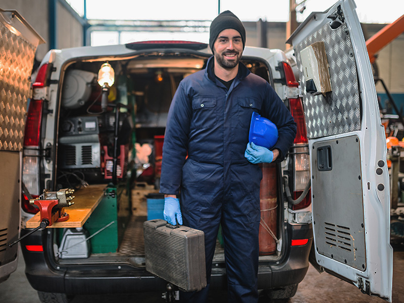 Professionele uitrusting voor ambachtelijke bedrijven