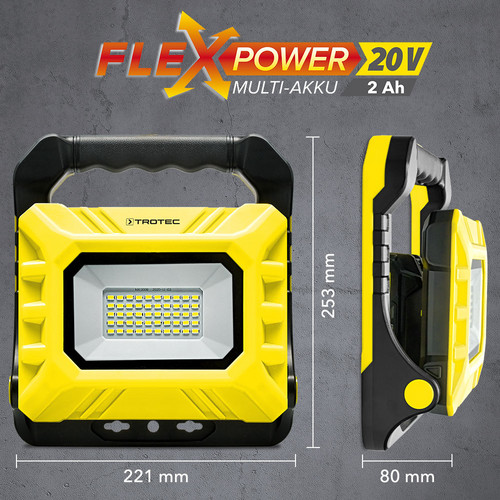 PWLS 15-20V – 20 V krachtige lithium-ion-accu