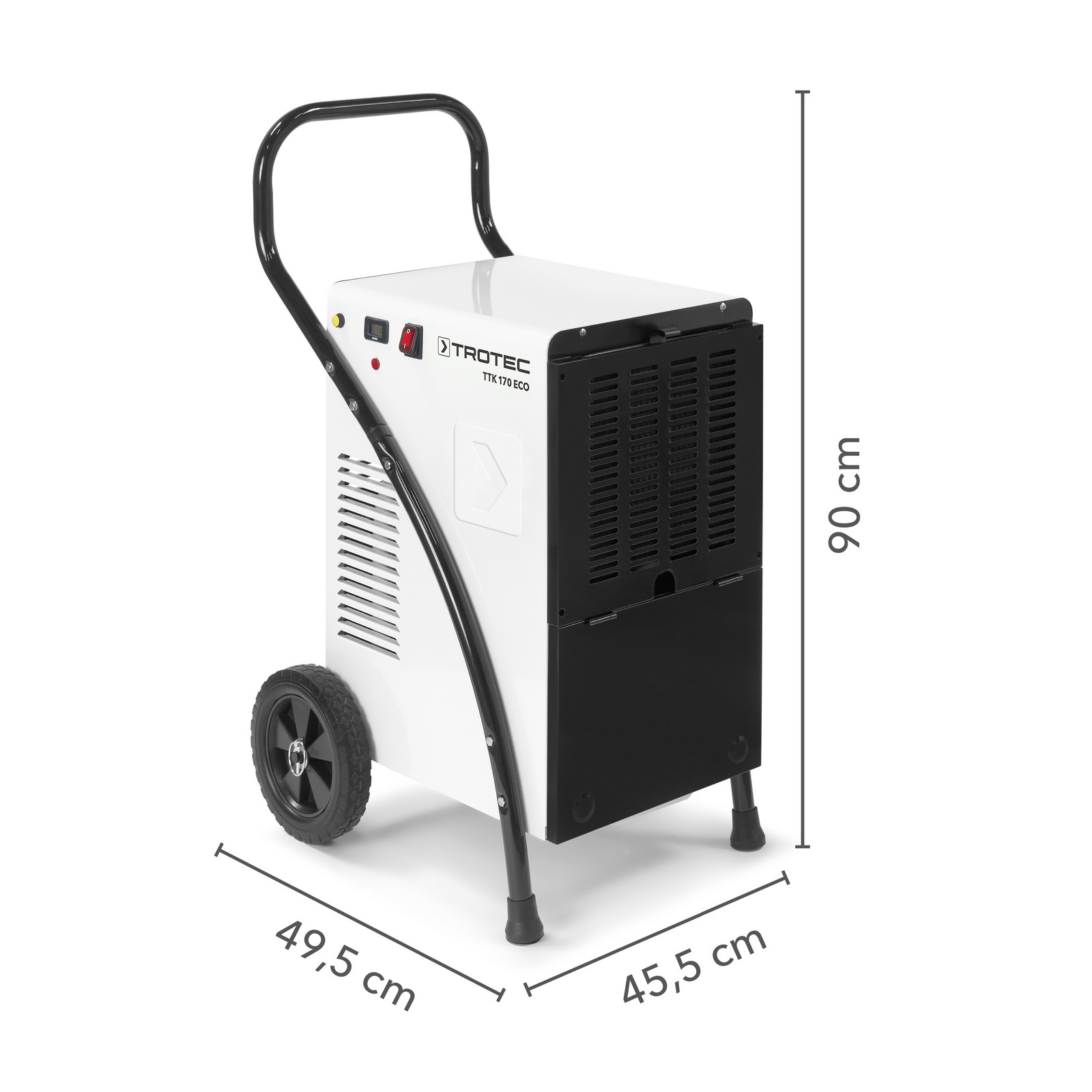 TTK 170 ECO – afmetingen