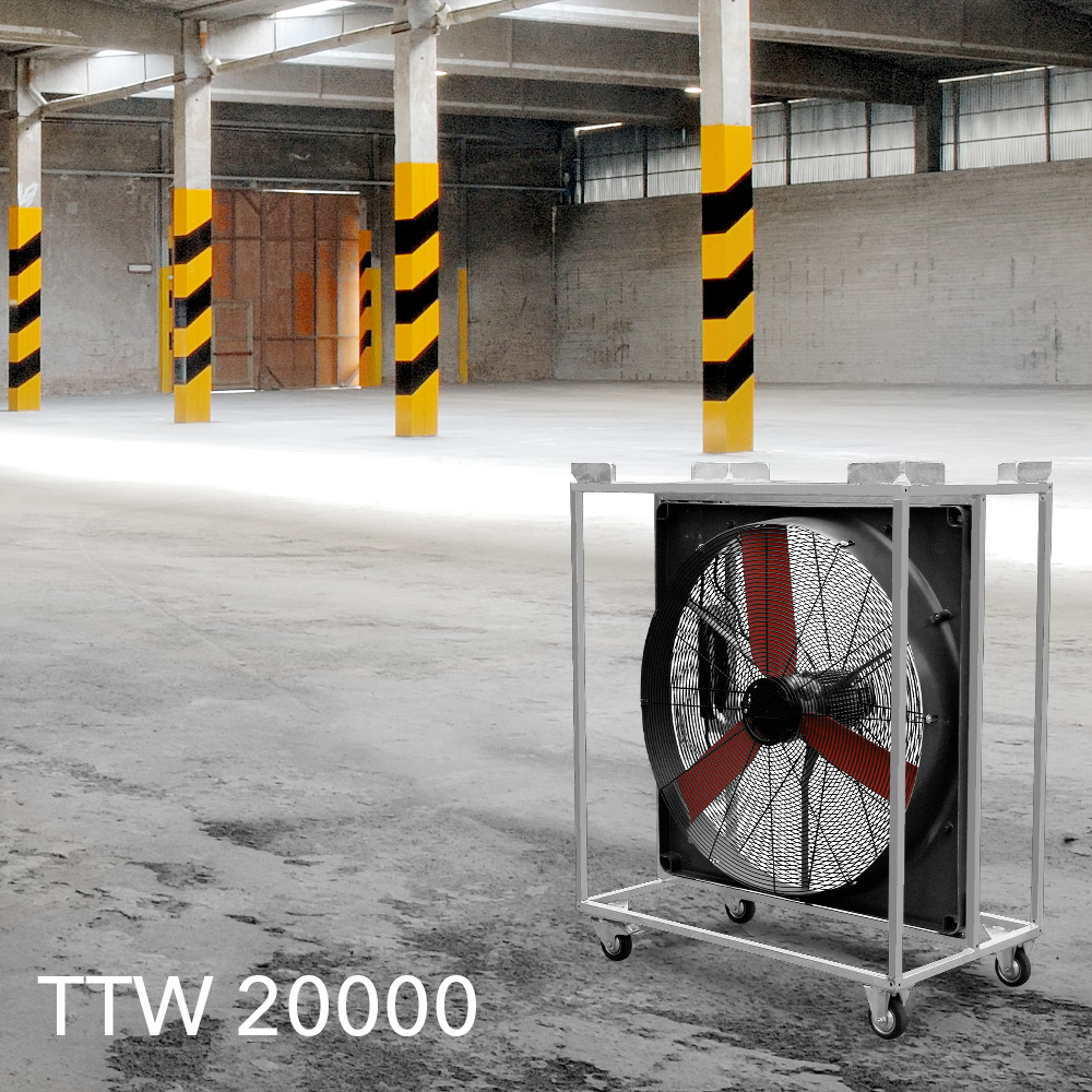 Zachtmoedigheid heilig bellen Windmachines TTW-serie - mobiele luchtcirculatie voor industrie en  entertainment - TROTEC