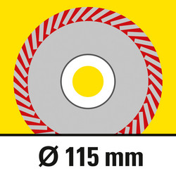 Turboschijf ø 115 mm