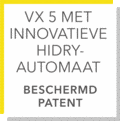 VX 5 met innovatieve HiDry-automaat – beschermd patent