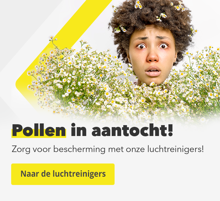 Pollen in aantocht! Zorg voor bescherming met onze luchtreinigers!